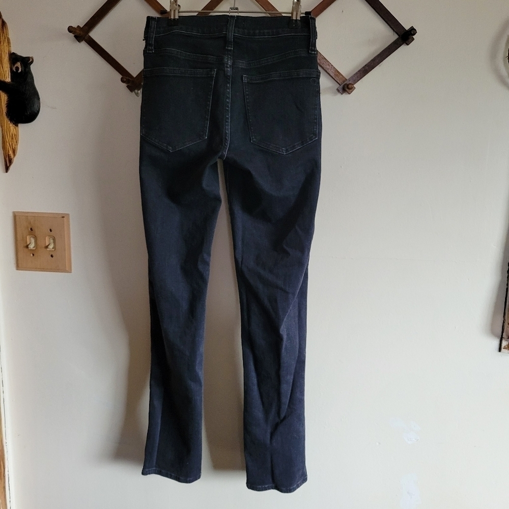 Madewell Skinny Jean Stretchy Dark Wash Blue Denim Small 25 - Picture 6 of 9
